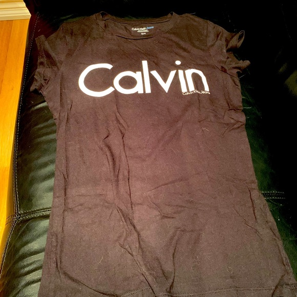 Calvin Klein size xs black t shirt - Picture 1 of 1